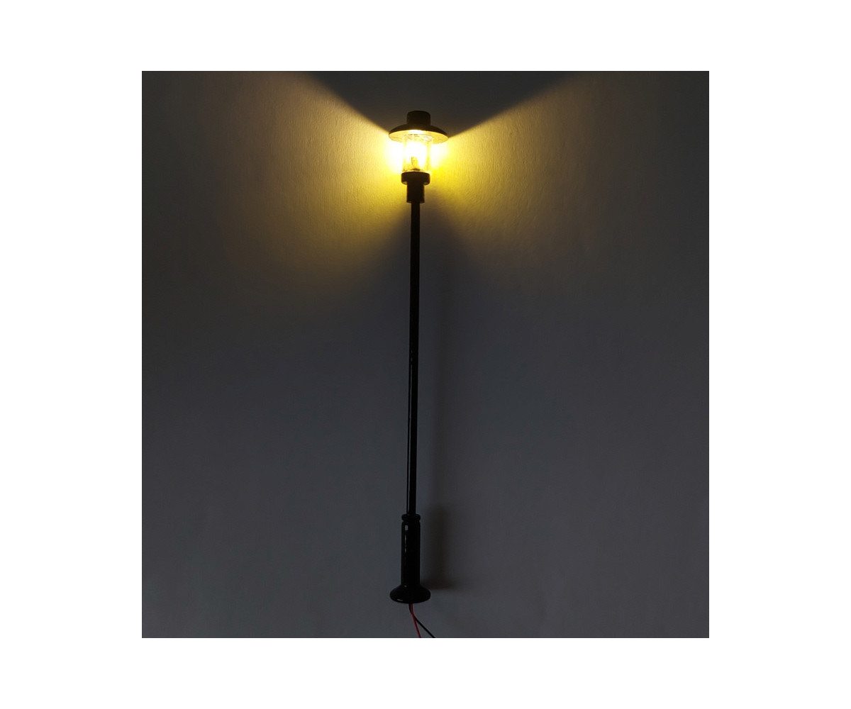 Latarnia uliczna lampa led park biała ciepła typ 4