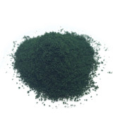 Posypka, mech, krzaczki - ciemna zieleń