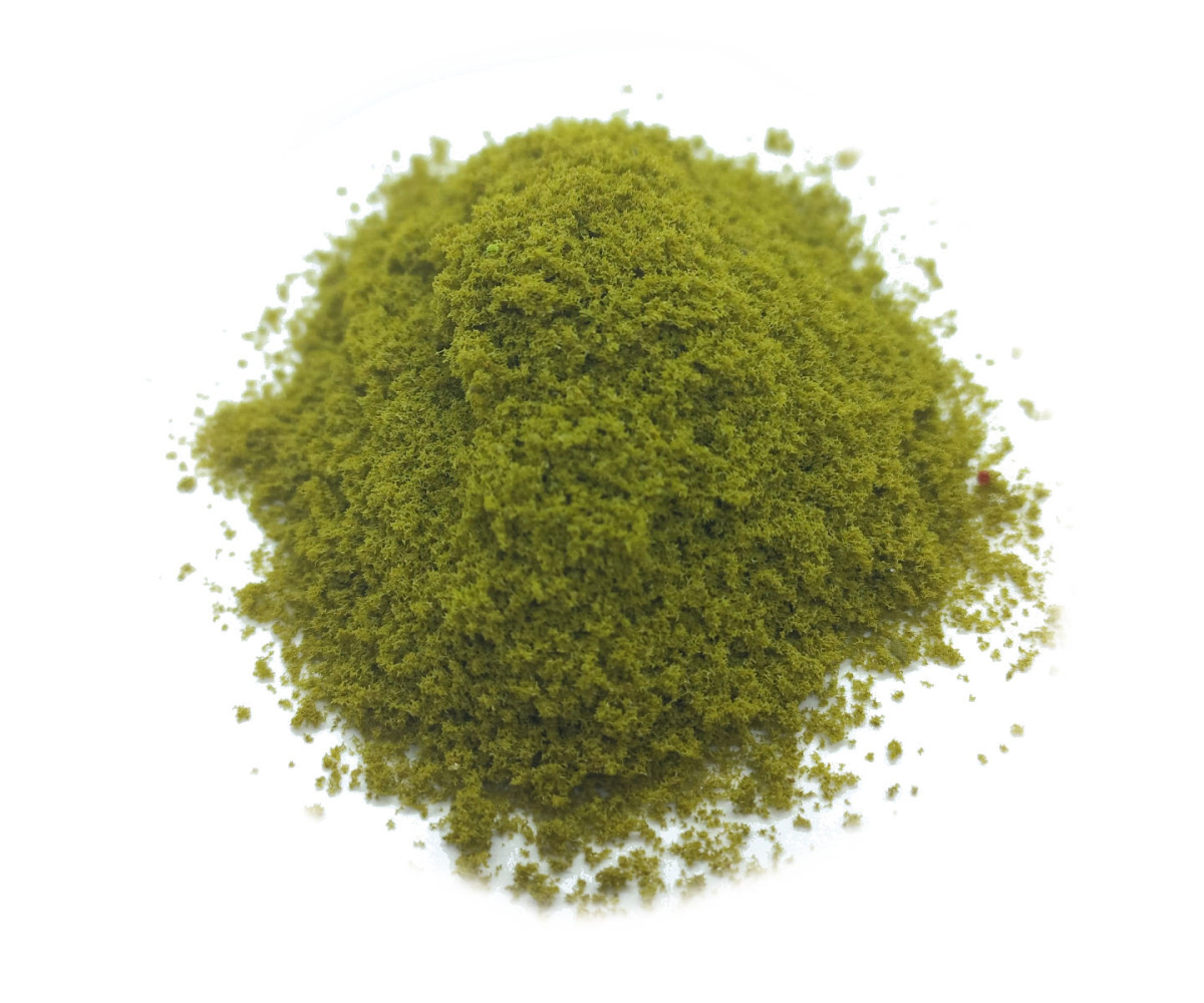 Posypka, mech, krzaczki - jasna zieleń