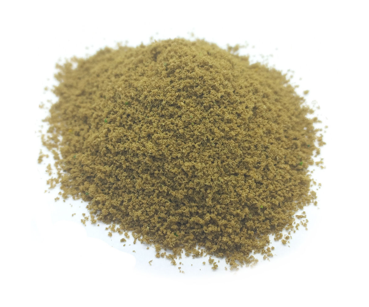 Posypka, mech, krzaczki - khaki