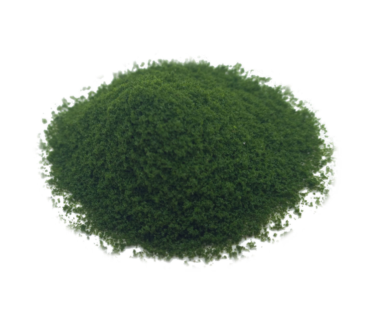 Posypka, mech, krzaczki - średnia zieleń