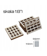 Płyty betonowe JUMBO, skala H0 1:87, 30 sztuk