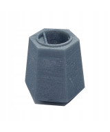 Kosz na śmieci 6-kątny - skala 1:43 - 4 sztuki