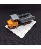 Płyty betonowe skala 1:72 42mm x 21mm, 24 sztuki, typ 2