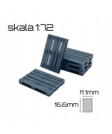 Palety skala 1:72, paleta druk 3d - 10 sztuk