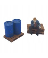 Palety skala 1:64, paleta druk 3d - 10 sztuk