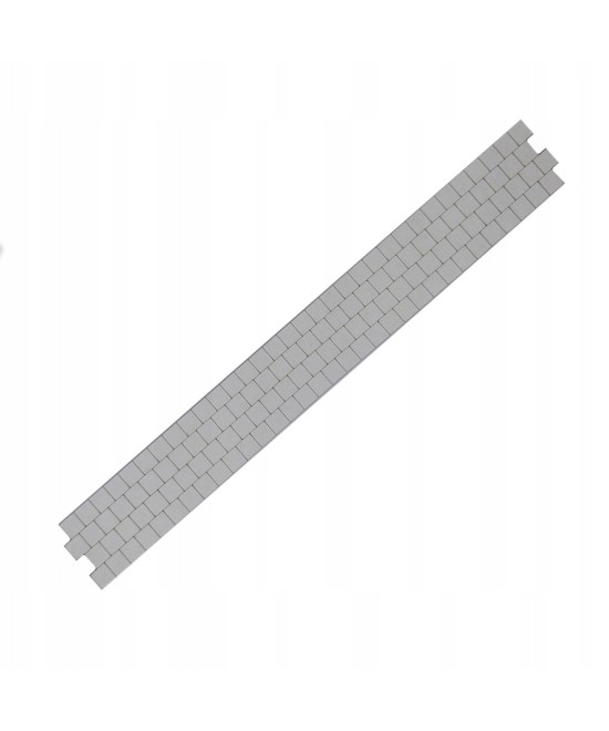 Chodnik H0 imitacja płyt 50cm bez krawężnika, 195mm x 24mm