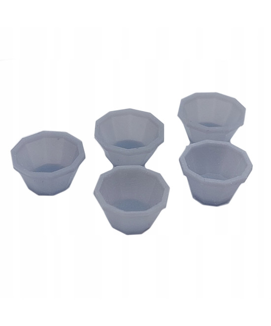 Donica peronowa, kwietnik, skala H0, druk 3d - komplet 5 sztuk małe