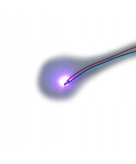 Dioda LED 0402 3v fioletowa + rezystor