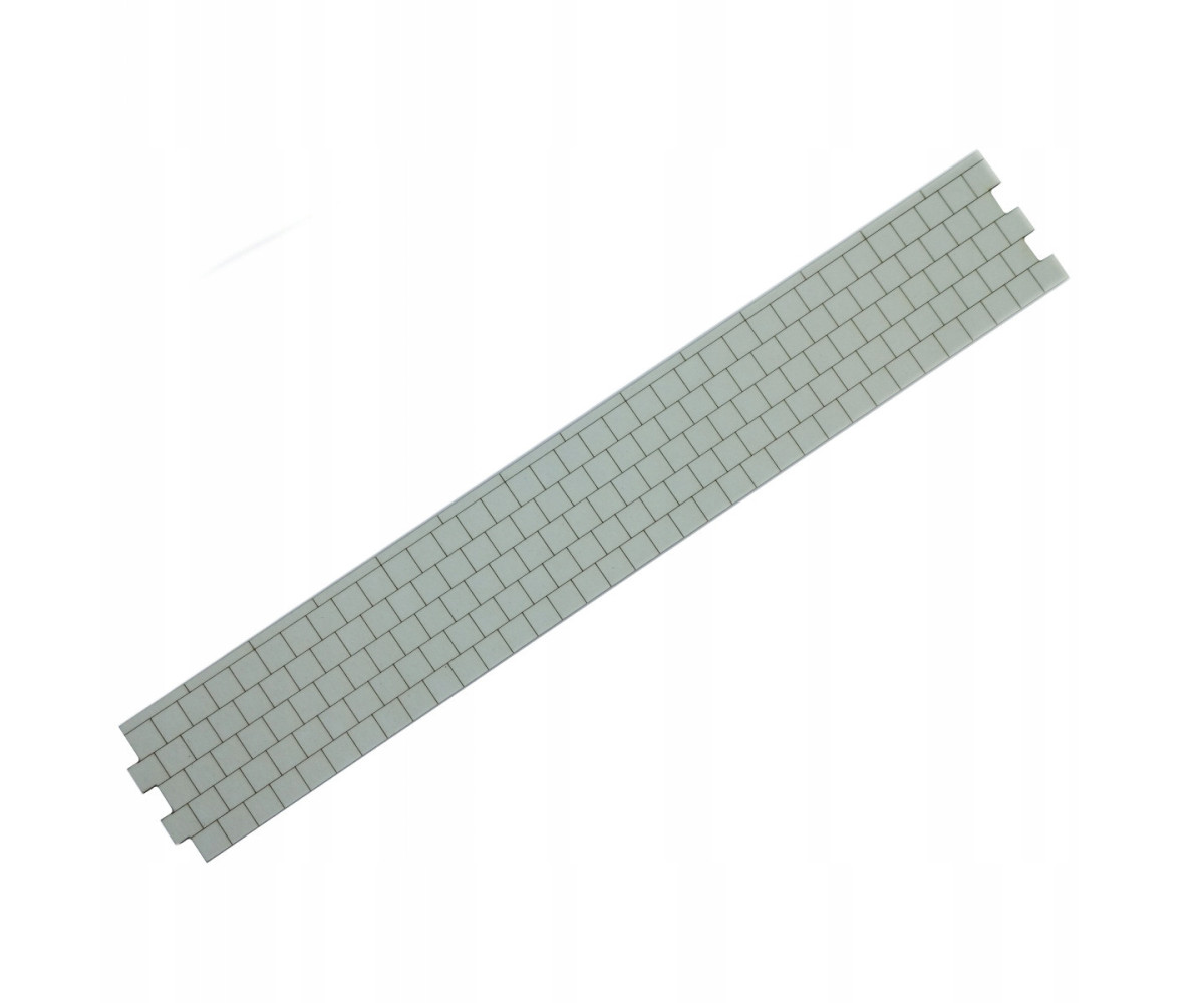 Chodnik na makietę z krawężnikiem długośc 19,5cm skala 1:64