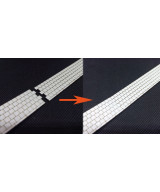 Chodnik na makietę z krawężnikiem długośc 19,5cm skala 1:64