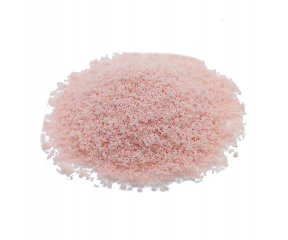 Posypka, kwiatki, krzaczki - różowy jasny