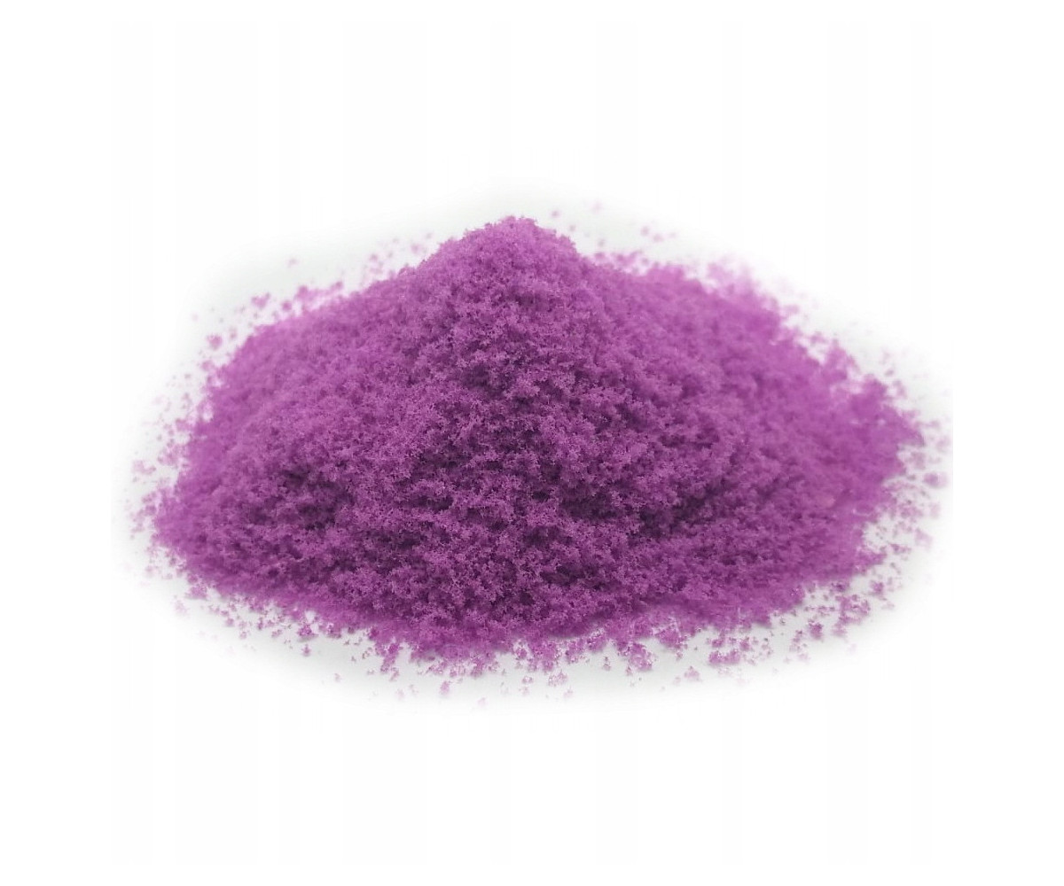 Posypka, kwiatki, krzaczki - fioletowy