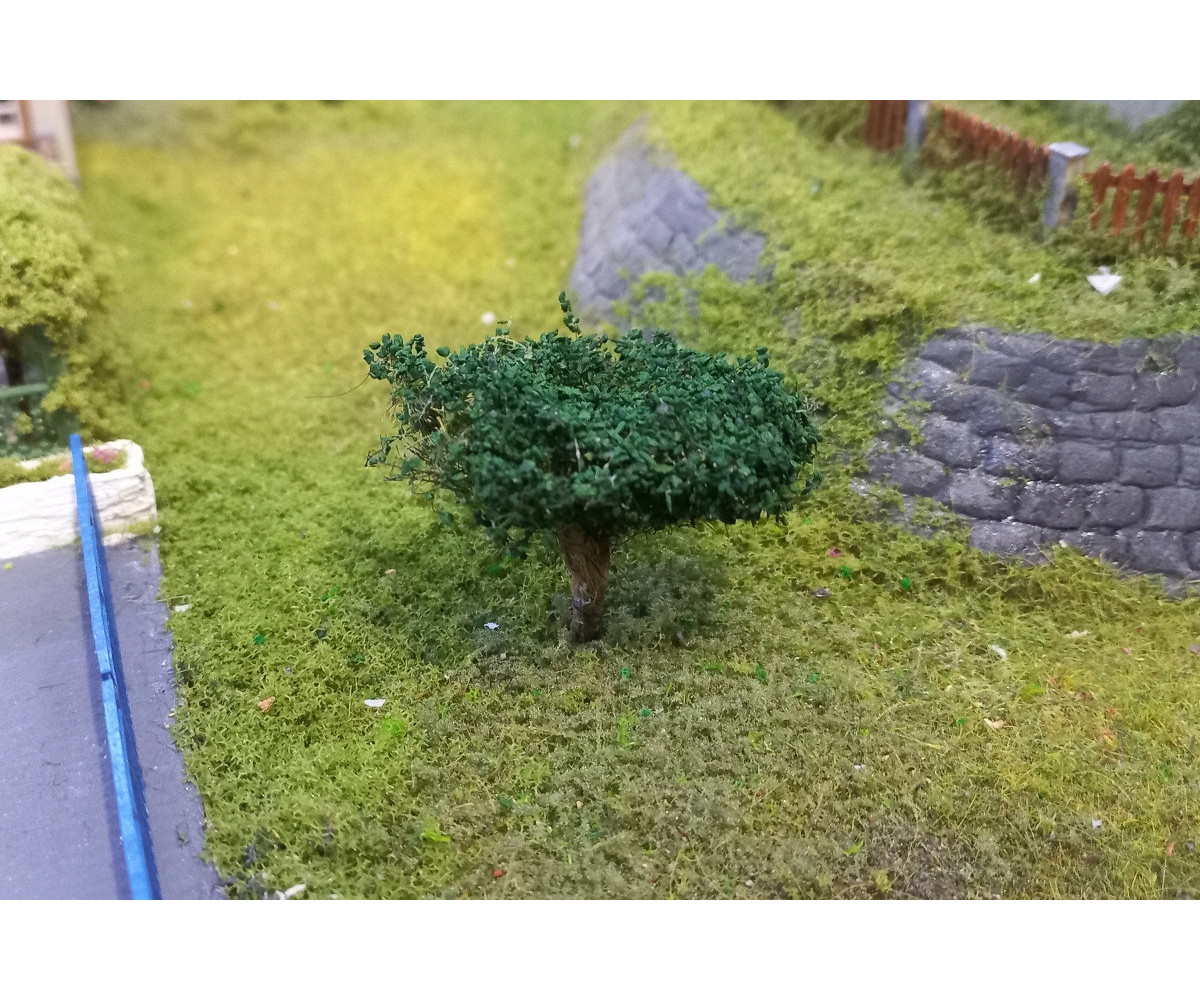 Posypka liście drzew - ciemna zieleń