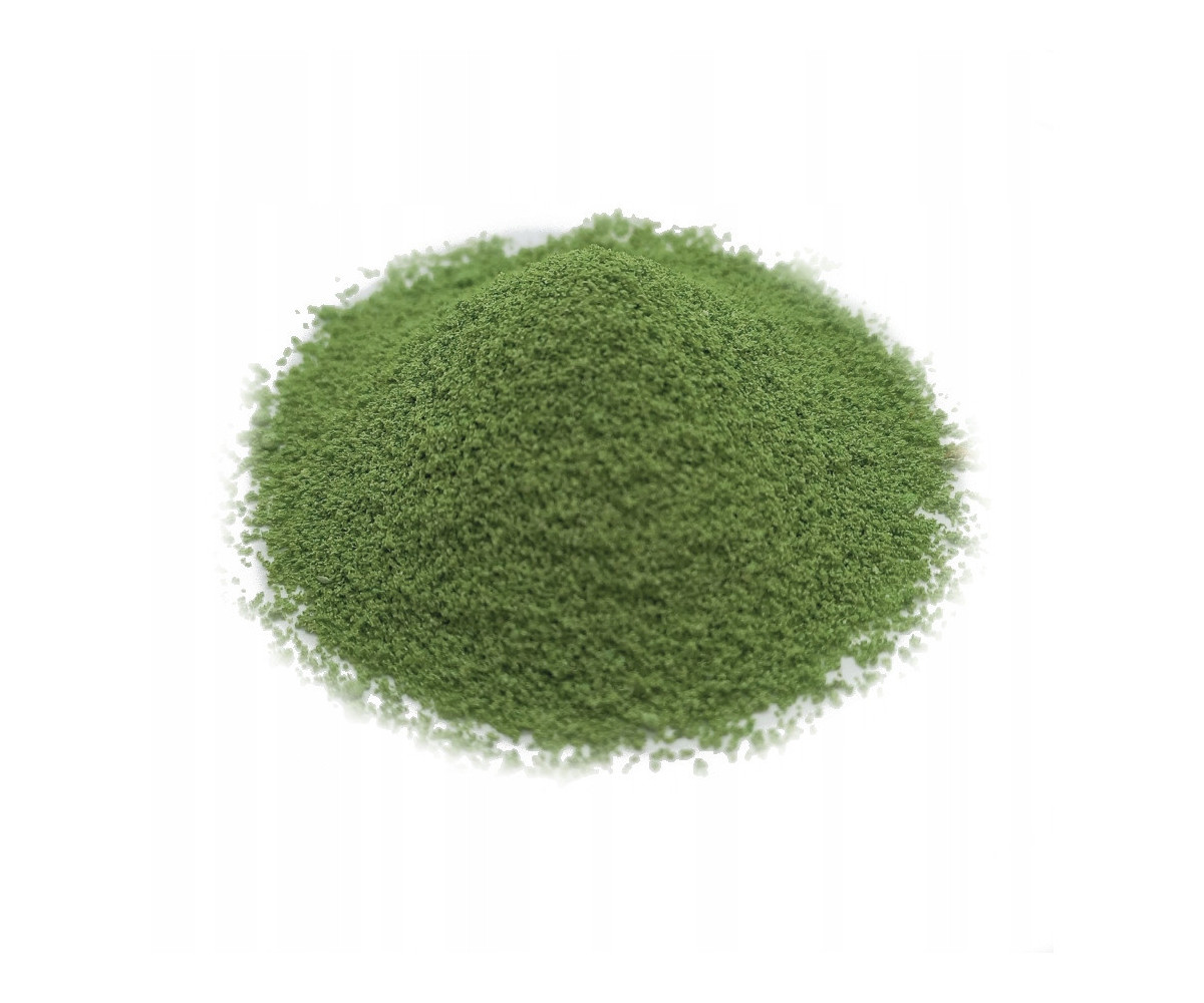 Posypka, mech, krzaczki - pastelowa zieleń