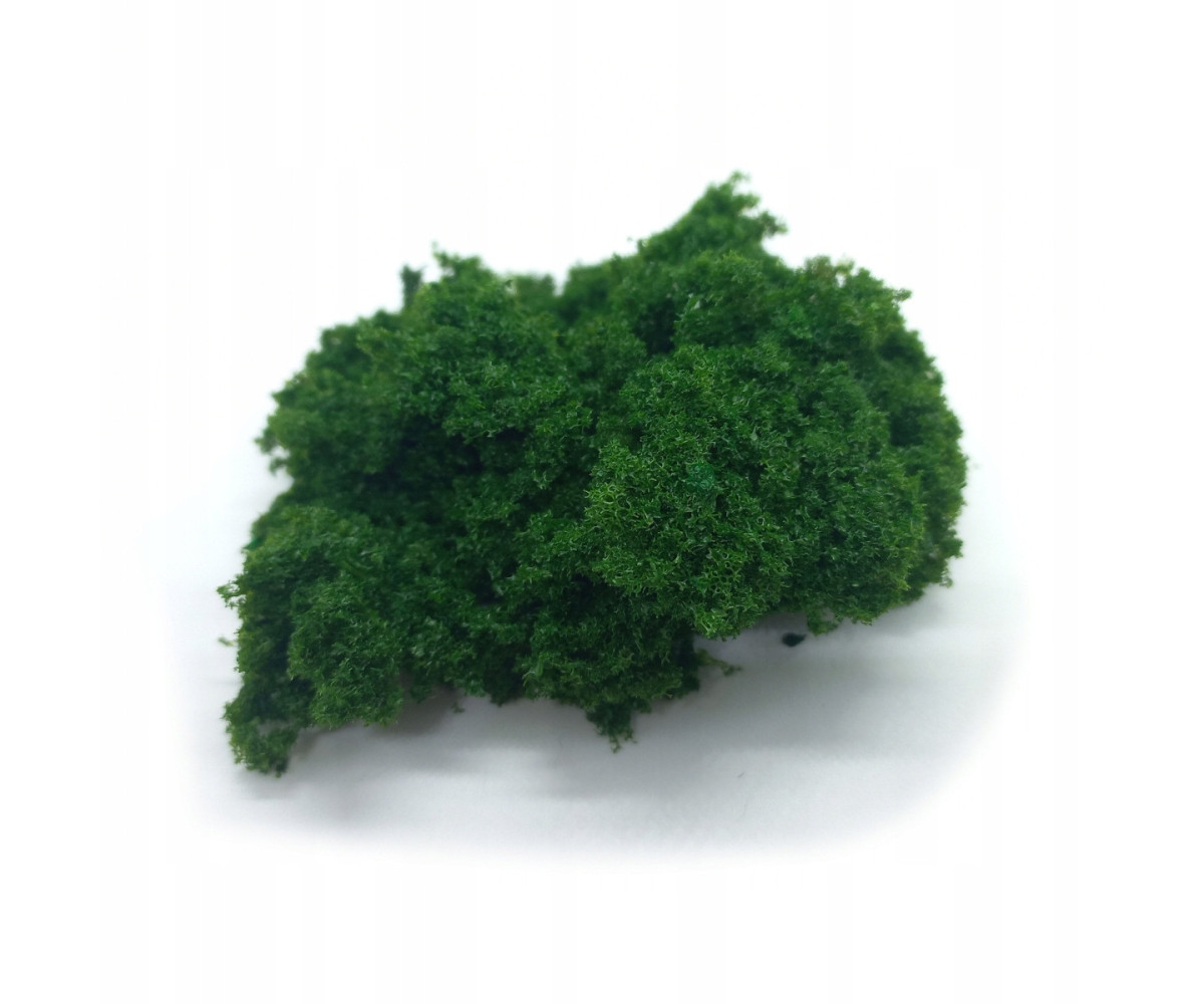 Krzaki, krzewy, gąbka, krzaczki na makietę średnia zieleń