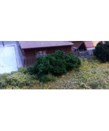 Krzaki, krzewy, gąbka, krzaczki na makietę średnia zieleń