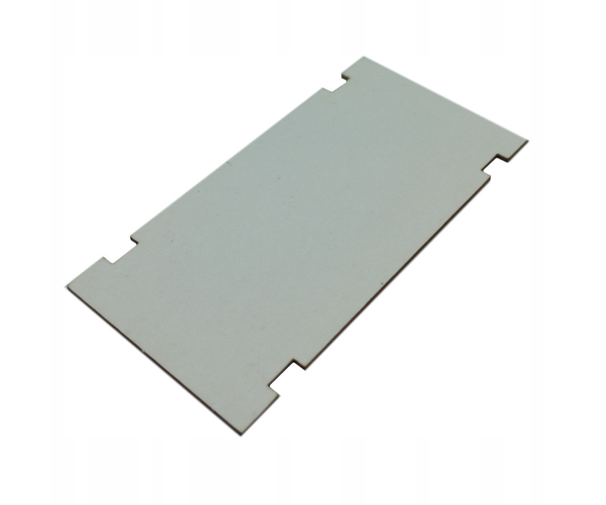 Płyty betonowe skala 1:43 70mm x 35mm, 10 sztuk, z tektury