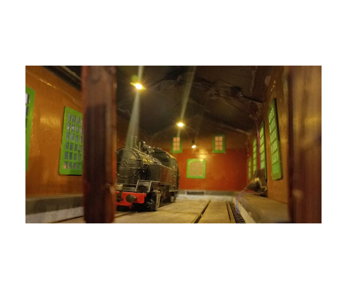 Lampa wisząca led biała ciepła H0 (klosz biały)