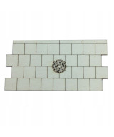 Chodnik H0 płyty 50cm + studzienka kanalizacyjna