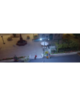 Latarnia lampa Led dwuramienna biała zimna H0 typ 2