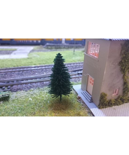 Drzewko na makietę, choinka, drzewo 8cm