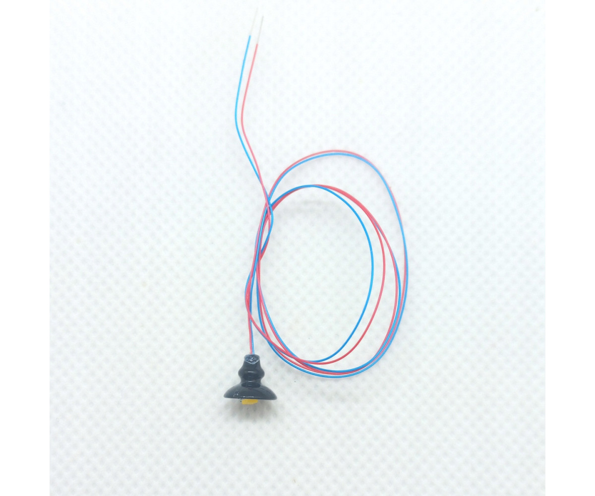 Lampa wisząca led biała ciepła H0 (klosz czarny)