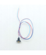 Lampa wisząca led biała ciepła H0 (klosz czarny)