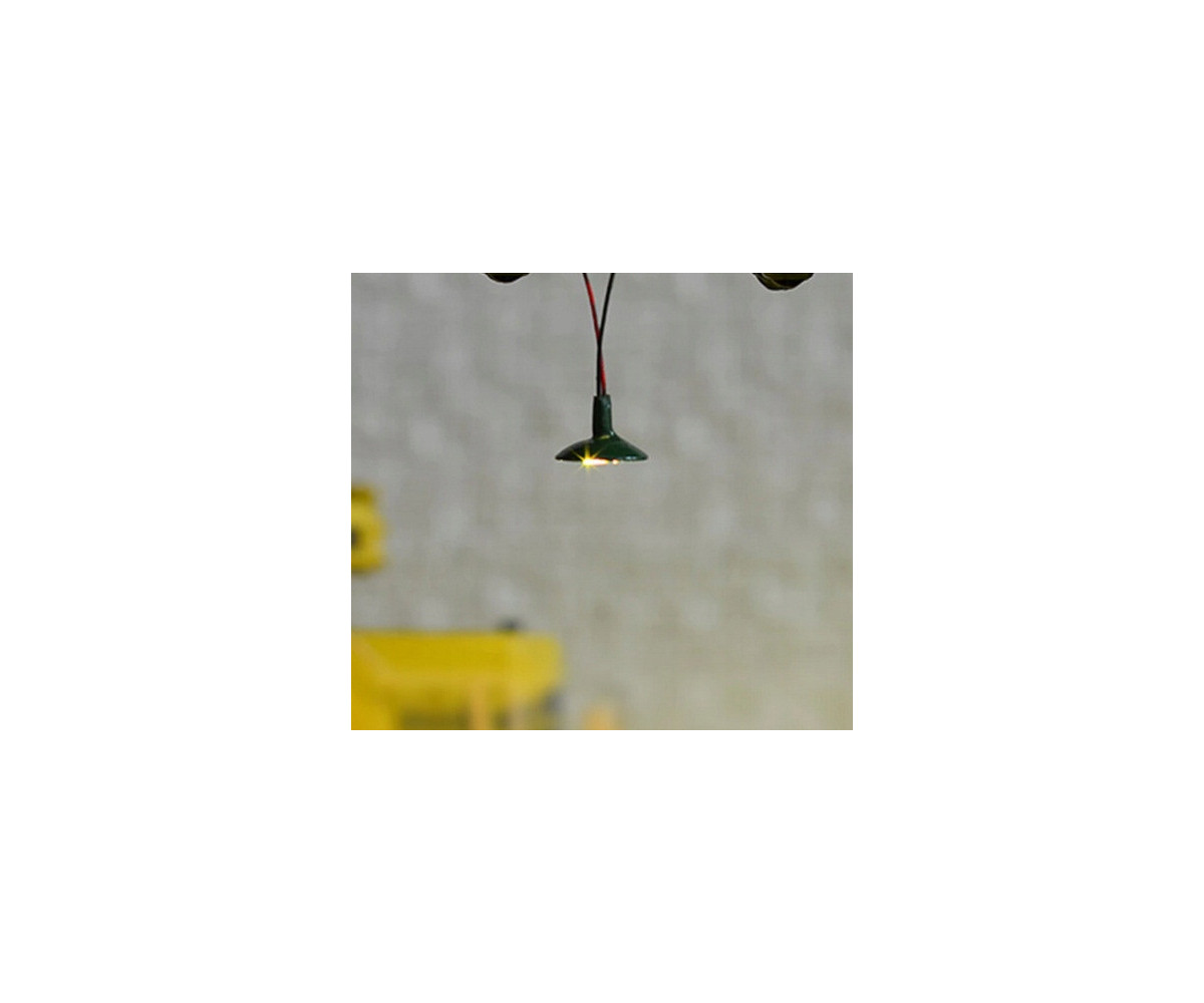 Lampa wisząca led biała ciepła H0 (klosz czarny)