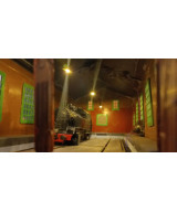 Lampa wisząca led biała ciepła H0 (klosz czarny)