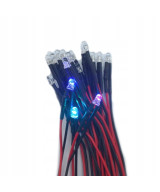 Dioda LED 3mm 12v RGB wolna