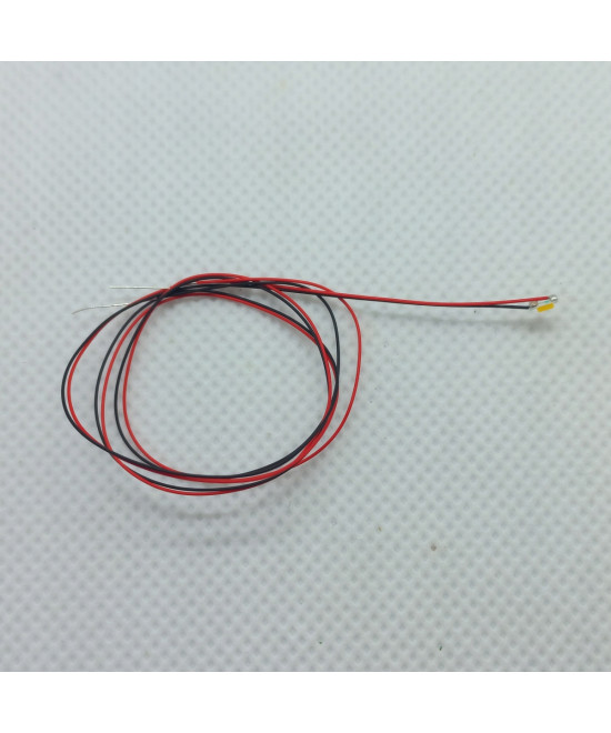 Dioda LED 1206 3v z przewodami 30cm - biała ciepła