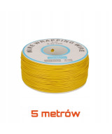 Przewód typu Kynar żółty 0,24mm, długość 5m