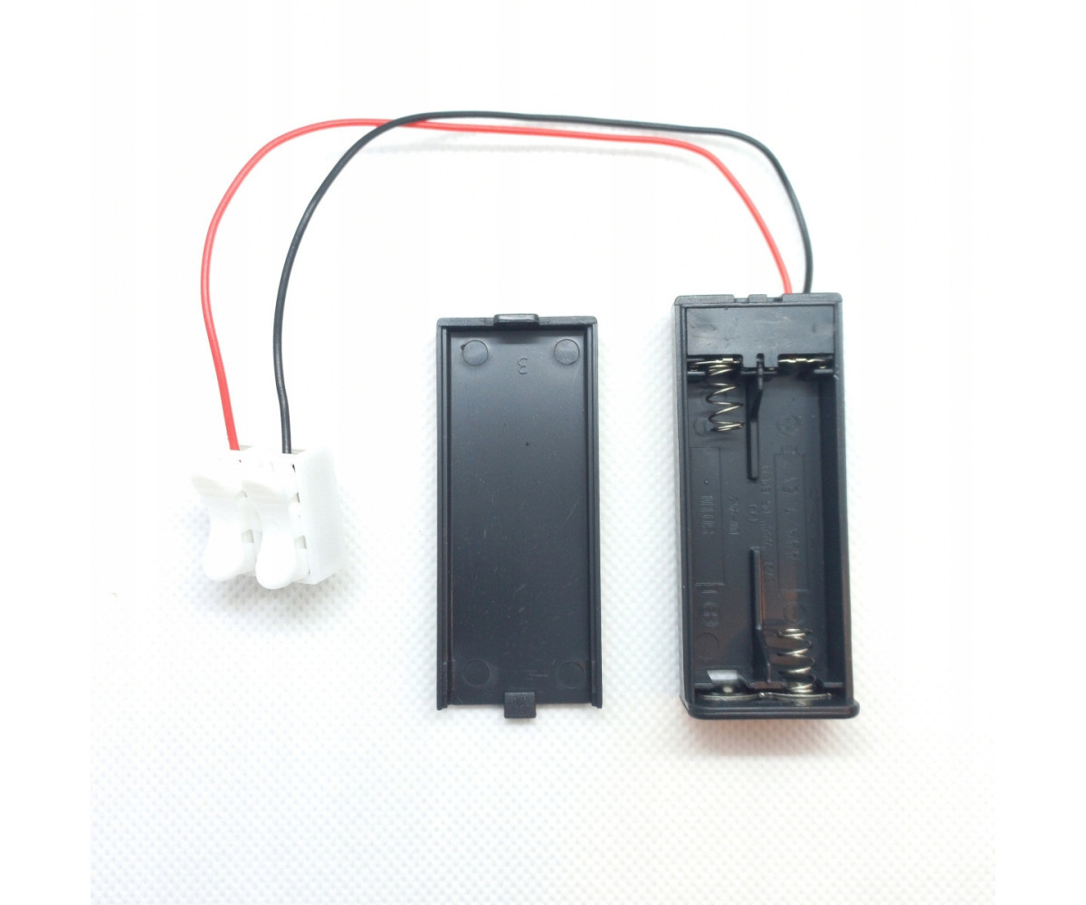 Zasilanie bateryjne do oświetlenia 2x AAA z włącznikiem