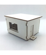 Portiernia H0, cieciówka, budynek ochrony