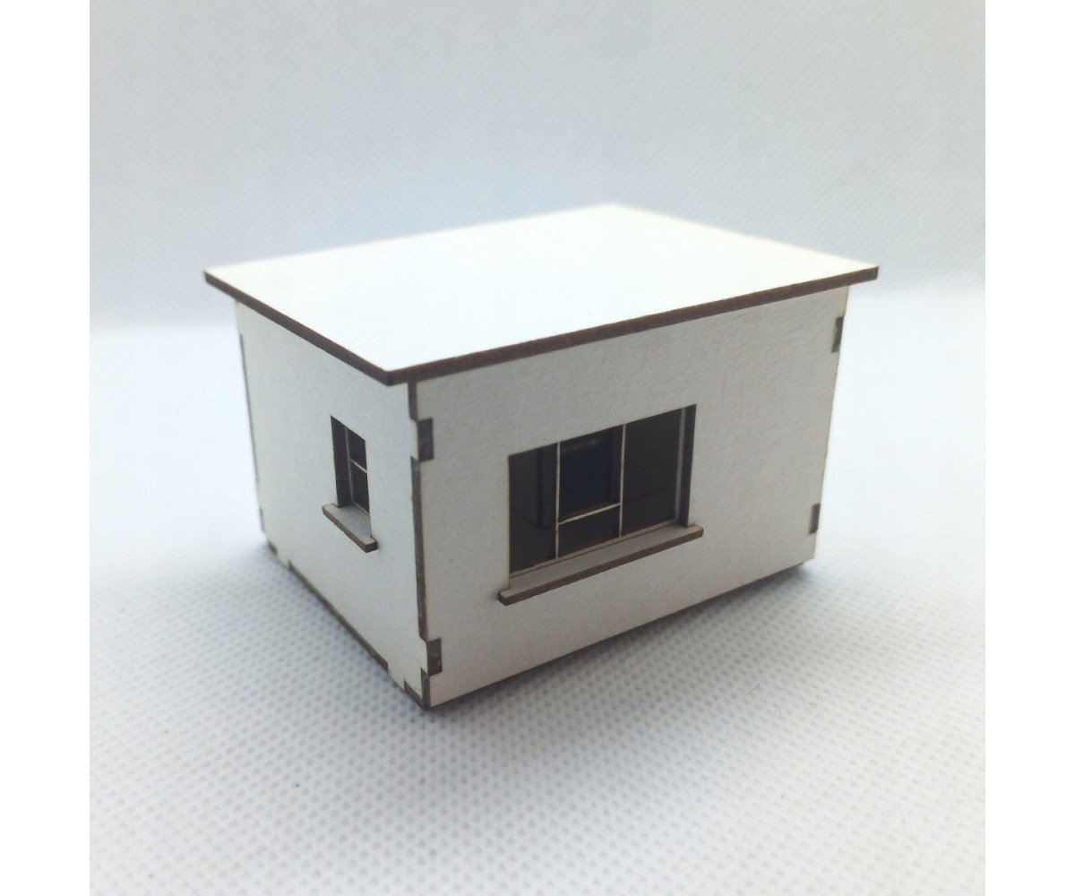 Portiernia H0, cieciówka, budynek ochrony