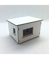 Portiernia H0, cieciówka, budynek ochrony