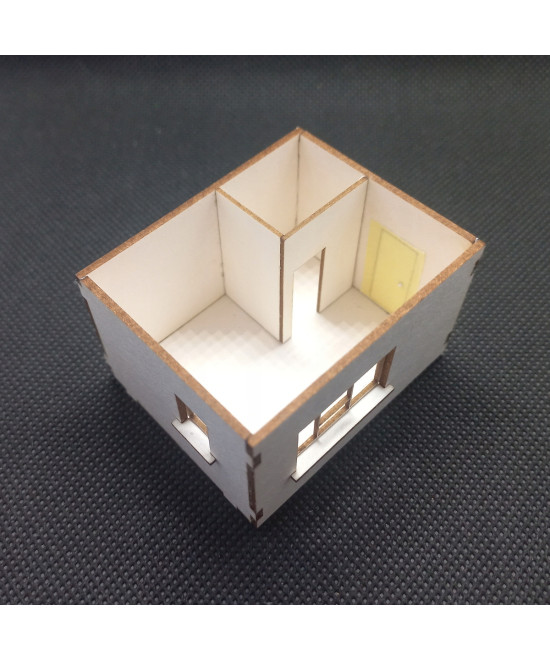 Portiernia H0, cieciówka, budynek ochrony