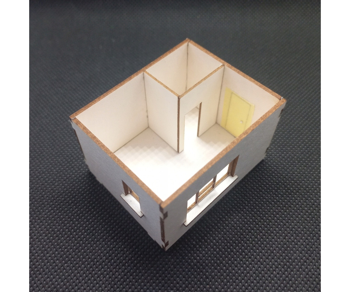 Portiernia H0, cieciówka, budynek ochrony