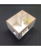 Portiernia H0, cieciówka, budynek ochrony