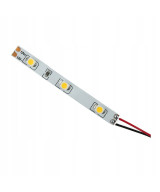 Pasek LED 12v biały ciepły - 3 diody, 5mm, oświetlenie budynków, peronów