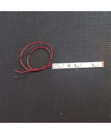 Pasek LED 12v biały ciepły - 3 diody, 5mm, oświetlenie budynków, peronów