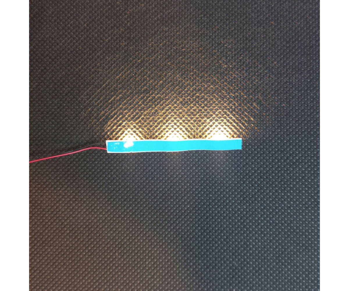 Pasek LED 12v biały ciepły - 3 diody, 5mm, oświetlenie budynków, peronów