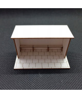 Przystanek autobusowy H0, wiata typ 1