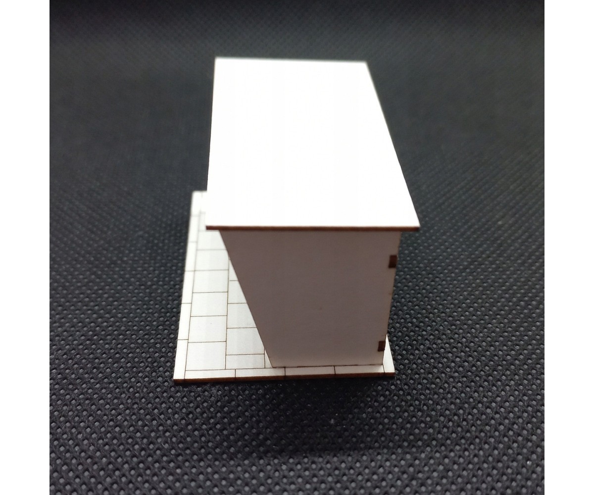 Przystanek autobusowy H0, wiata typ 1