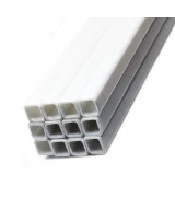 Profil ABS kwadrat 3mm x 3mm pusty (3szt x 15cm)