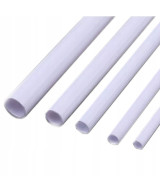 Profil ABS rura, kształt O - 3mm (3szt x 15cm)