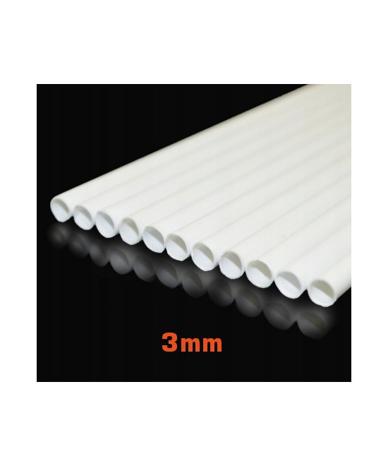 Profil ABS rura, kształt O - 3mm (3szt x 15cm)