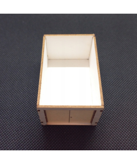 Garaż H0 + drzwi zamknięte