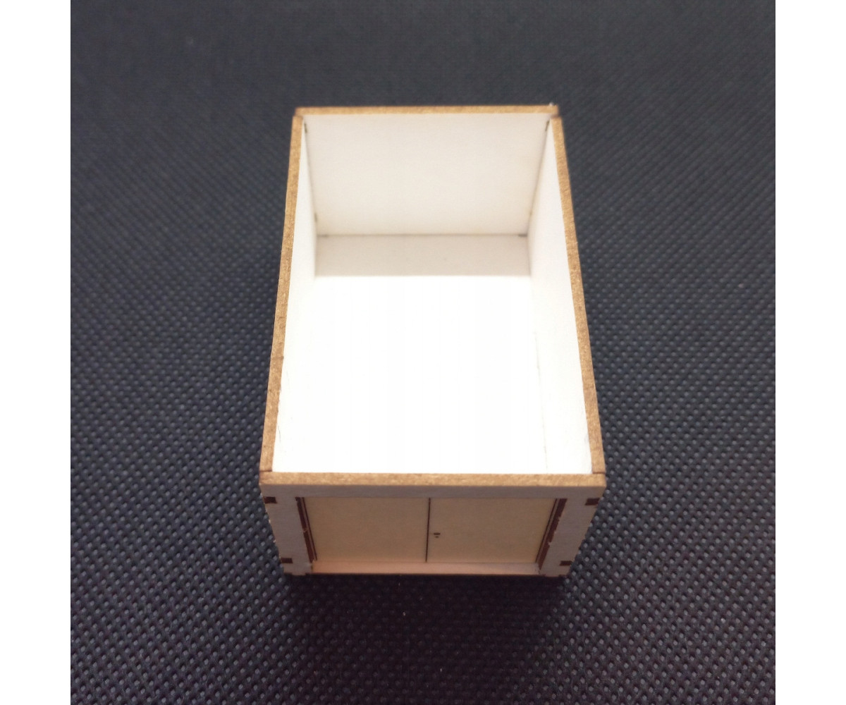 Garaż H0 + drzwi zamknięte